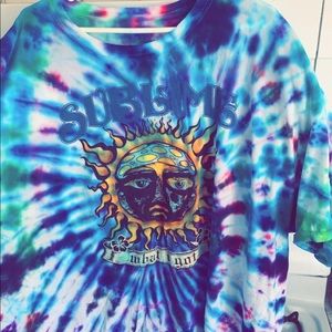 brand new size 3xl sublime shirt hand died